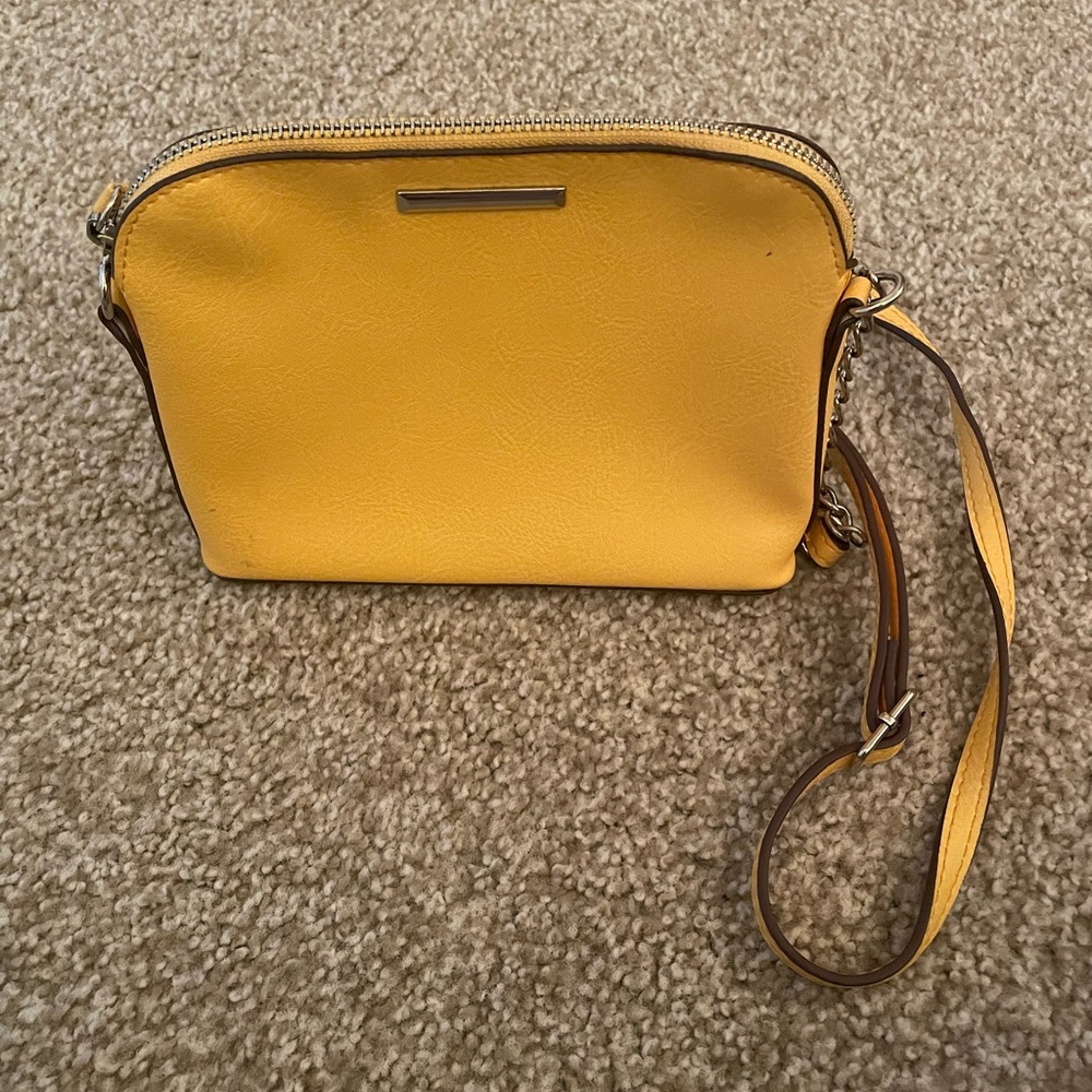 cute yellow purse